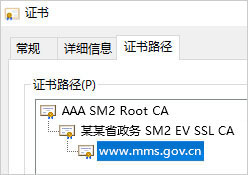 目前的政务网站SSL证书